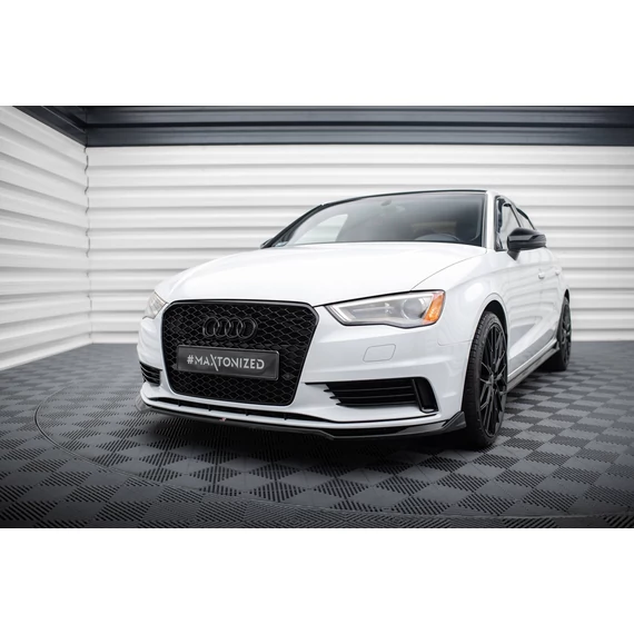 Első Splitter V.2 Audi A3 Sedan 8V