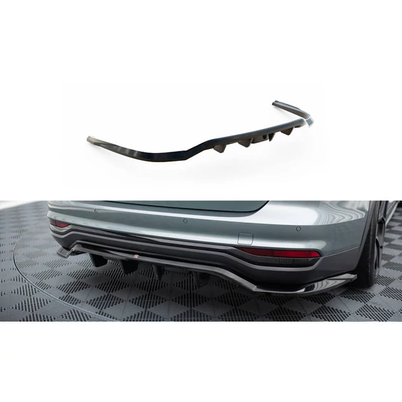Rear Splitter (with vertical bars) Audi A6 Allroad C8