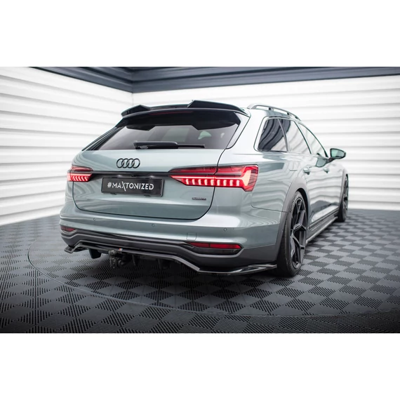 Rear Splitter (with vertical bars) Audi A6 Allroad C8