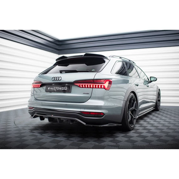 Rear Splitter (with vertical bars) Audi A6 Allroad C8