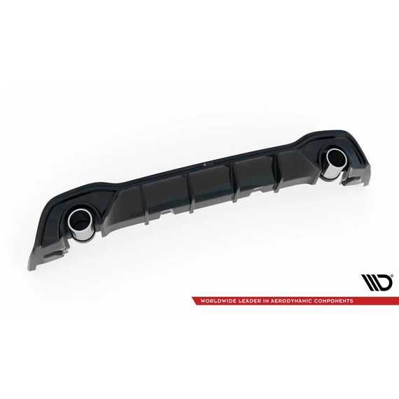 Hátsó Diffúzorok + Exhaust Ends Imitation Volkswagen Golf GTE / R-Line Mk8 / Mk8 Facelift