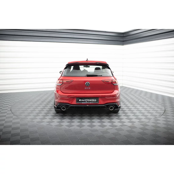 Hátsó Diffúzorok + Exhaust Ends Imitation Volkswagen Golf GTE / R-Line Mk8 / Mk8 Facelift