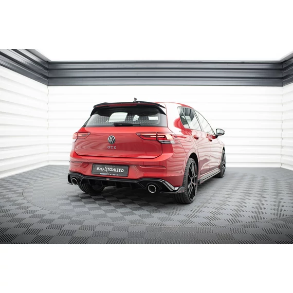 Hátsó Diffúzorok + Exhaust Ends Imitation Volkswagen Golf GTE / R-Line Mk8 / Mk8 Facelift