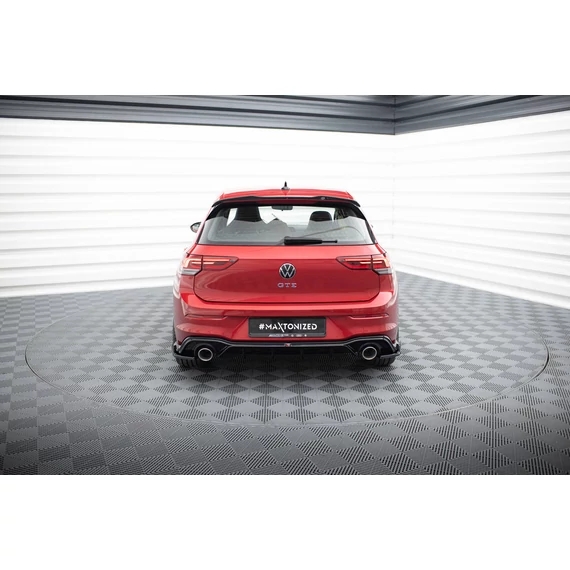 Hátsó Diffúzorok + Exhaust Ends Imitation Volkswagen Golf GTE / R-Line Mk8 / Mk8 Facelift