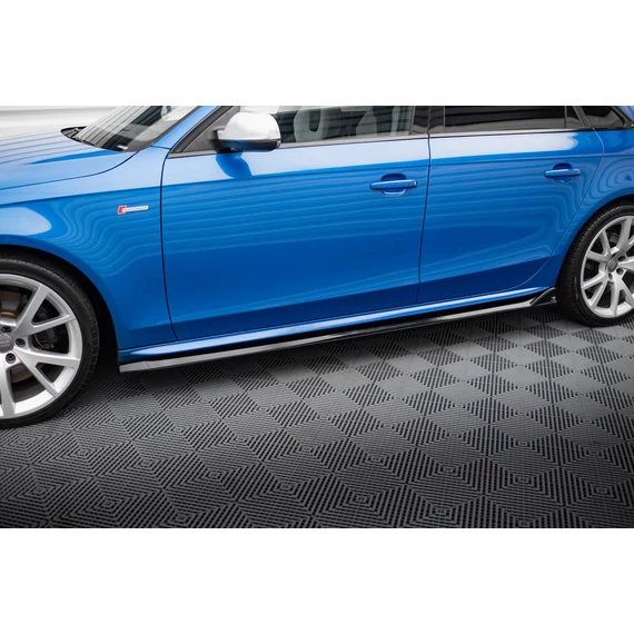 Side Skirts Diffusers V.4 Audi A4 / A4 S-Line / S4 B8