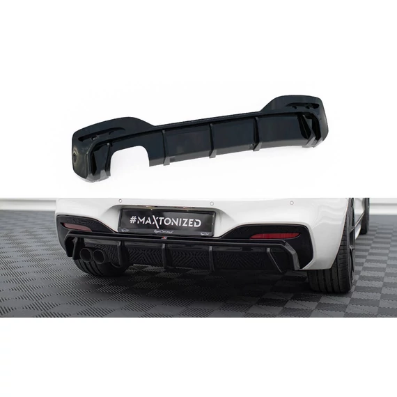 Hátsó Diffúzorok V.3 BMW 1 M-Pack F20 Facelift (Single side dual exhaust version)