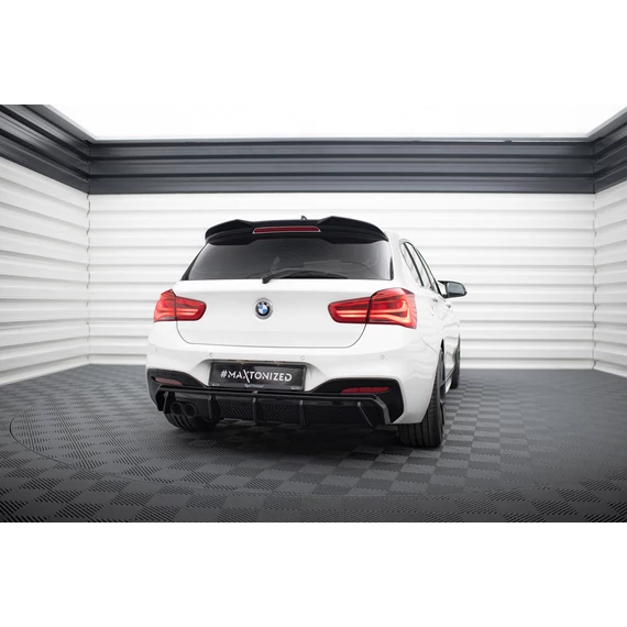 Hátsó Diffúzorok V.3 BMW 1 M-Pack F20 Facelift (Single side dual exhaust version)