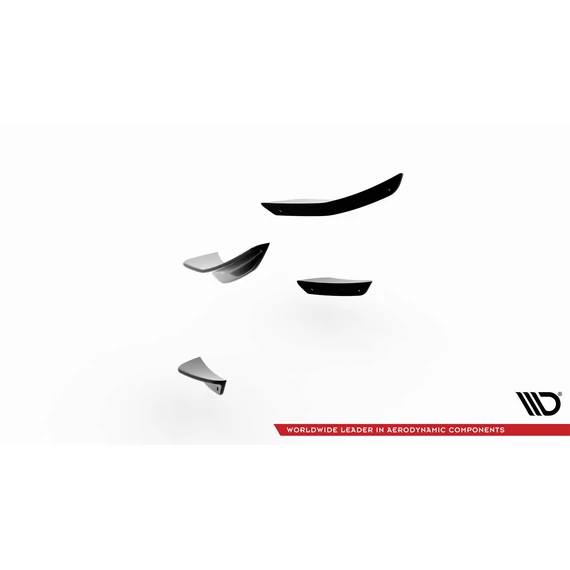 Front Bumper Wings (Canards) Volkswagen Polo GTI Mk6 Facelift