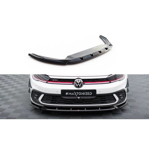 Első Splitter V.2 Volkswagen Polo GTI Mk6 Facelift