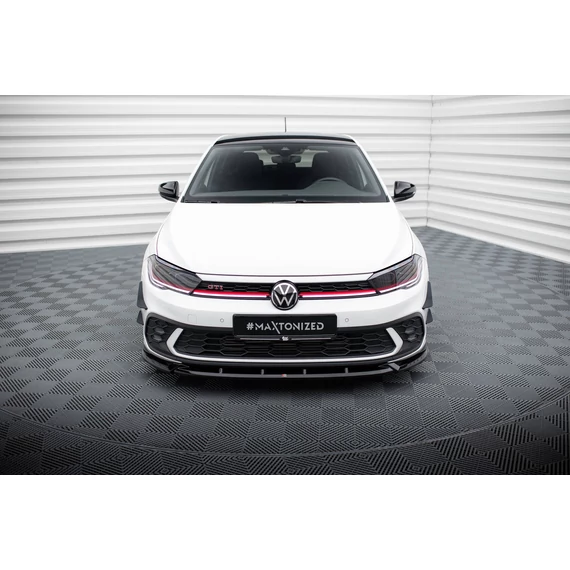Első Splitter V.2 Volkswagen Polo GTI Mk6 Facelift