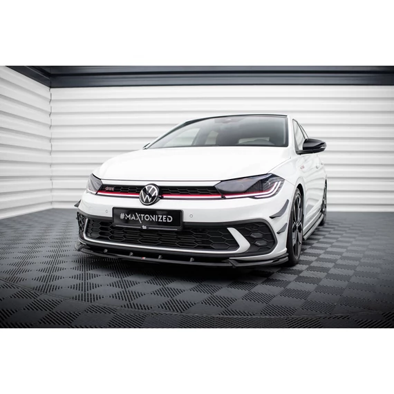 Első Splitter V.2 Volkswagen Polo GTI Mk6 Facelift