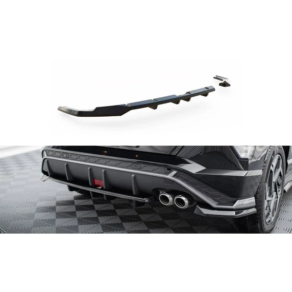 Rear Splitter (with vertical bars) Hyundai Kona N-Line Mk2