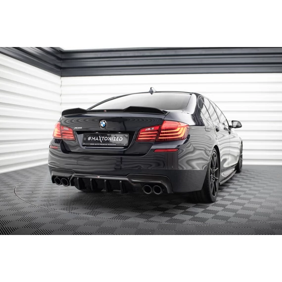 Hátsó Diffúzorok V.2 BMW 5 M-Pack F10 / F11 (Version with two double exhausts)