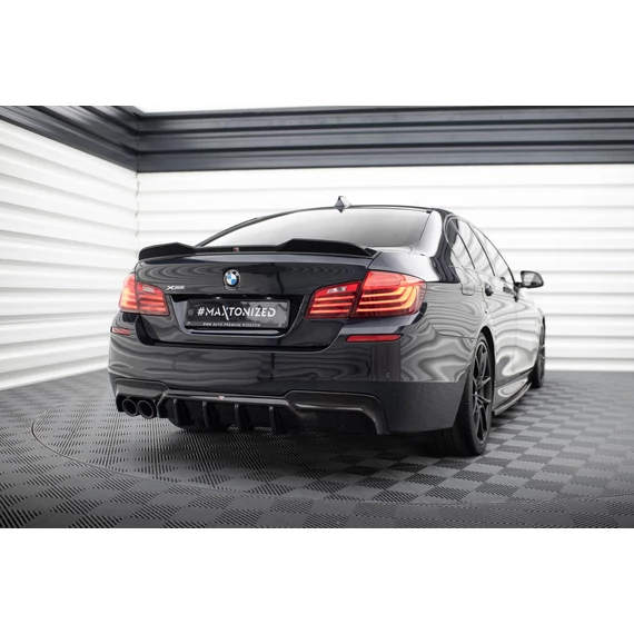 Hátsó Diffúzorok V.2 BMW 5 M-Pack F10 / F11 (Version with double exhaust on one side)
