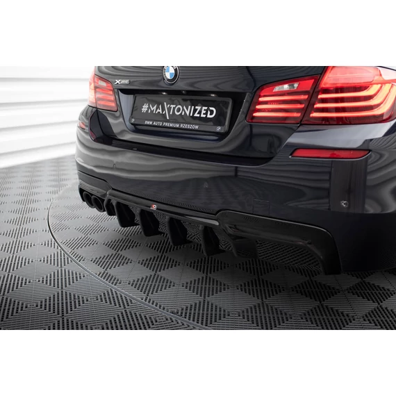 Hátsó Diffúzorok V.2 BMW 5 M-Pack F10 / F11 (Version with double exhaust on one side)