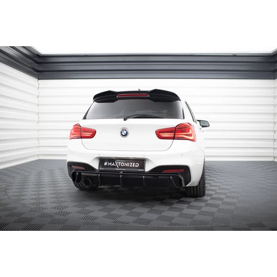 Hátsó Diffúzorok V.3 BMW 1 M-Pack F20 Facelift (Version with single exhaust on one side)