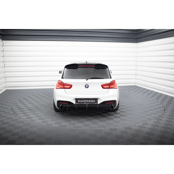 Hátsó Diffúzorok V.3 BMW 1 M-Pack F20 Facelift (Version with single exhaust on one side)
