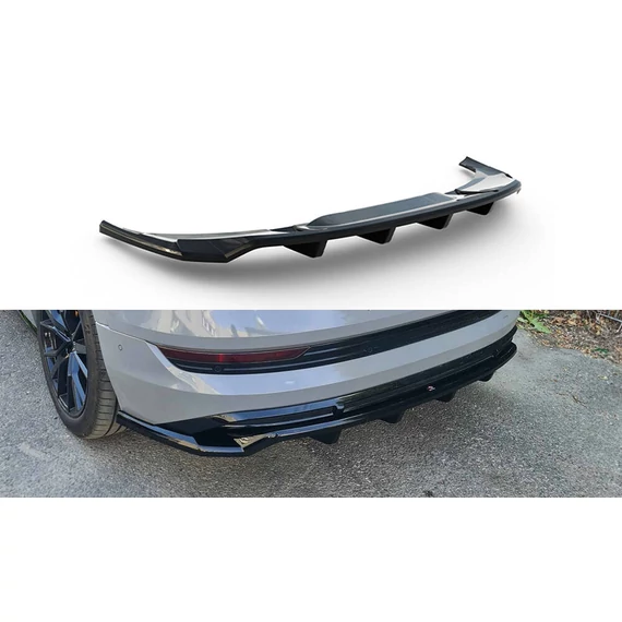 Rear Splitter (with vertical bars) Audi e-Tron S-Line