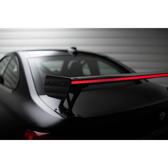 Carbon Spoiler With External Brackets Uprights + LED BMW M2 F87 / 2 / 2 M-Pack F22