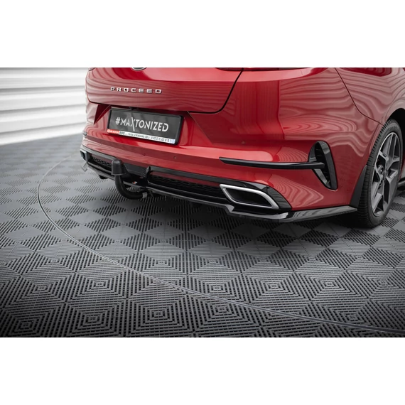 Rear Splitter (with vertical bars) Kia ProCeed GT-Line Mk1
