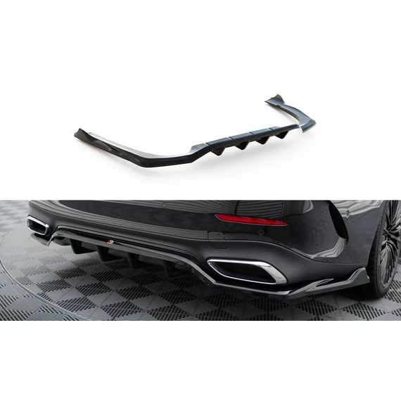 Rear Splitter (with vertical bars) Mercedes-Benz E AMG-Line W214