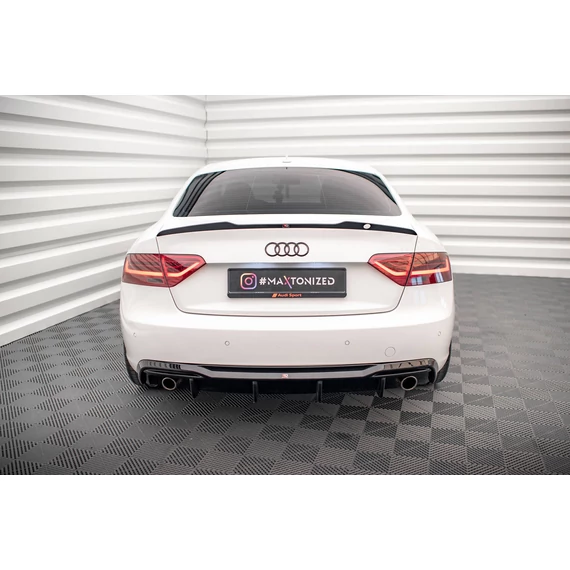 Hátsó Diffúzorok Audi A5 8T Facelift (Version with single exhausts on both sides)
