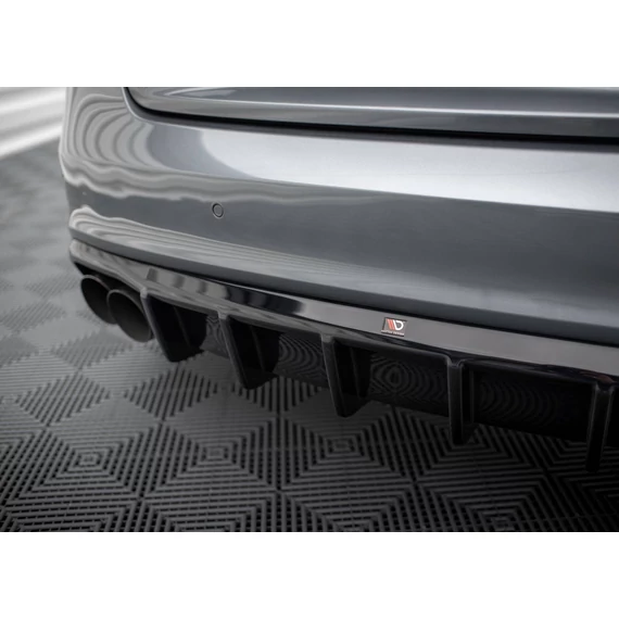 Hátsó Diffúzorok Audi A5 S-Line Coupe / Sportback 8T Facelift (Single side dual exhaust version)
