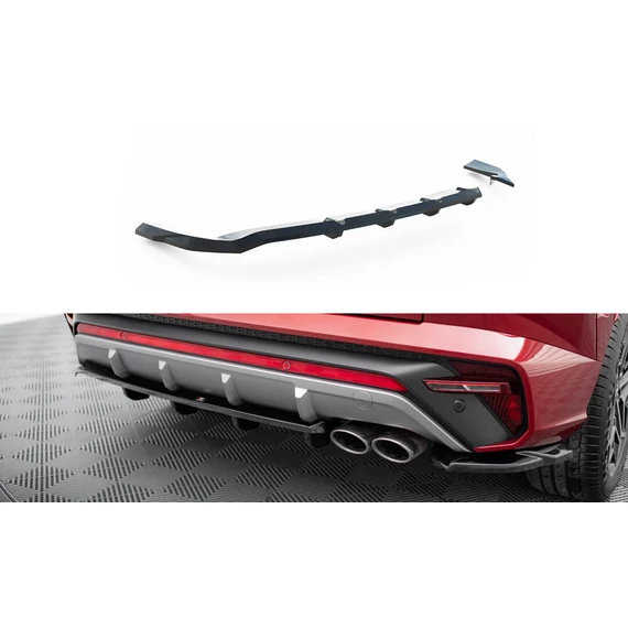 Rear Splitter (with vertical bars) Hyundai Tucson N-Line Mk4