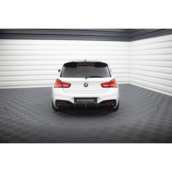 Hátsó Diffúzorok V.3 BMW 1 M-Pack / M140i F20 Facelift (Version with dual exhausts on both sides)
