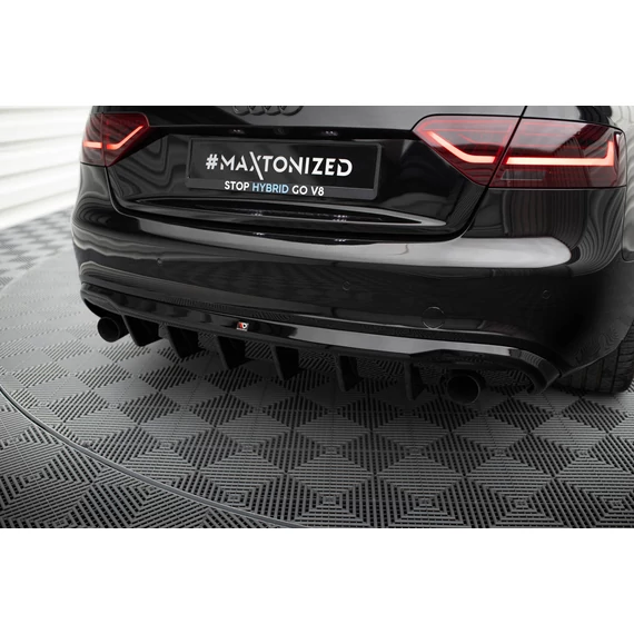 Hátsó Diffúzorok Audi A5 Coupe / Cabrio S-Line 8T (Version with single exhausts on both sides)