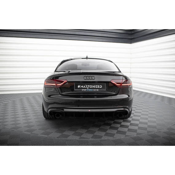 Hátsó Diffúzorok Audi A5 Coupe / Cabrio S-Line 8T (Version with single exhausts on both sides)