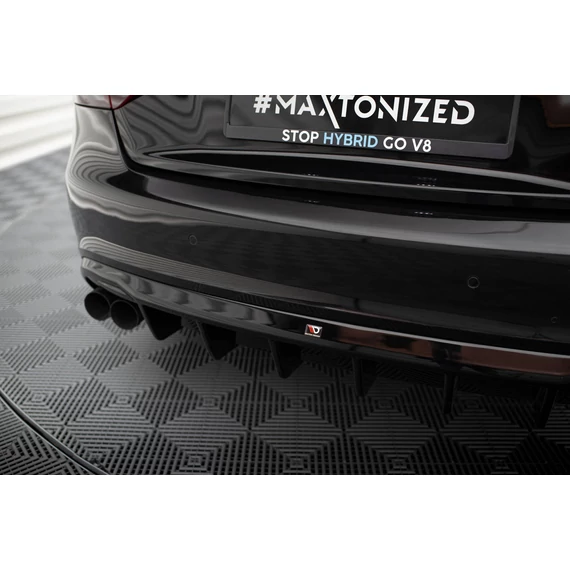 Hátsó Diffúzorok Audi A5 Coupe / Cabrio S-Line 8T (Single side dual exhaust version)