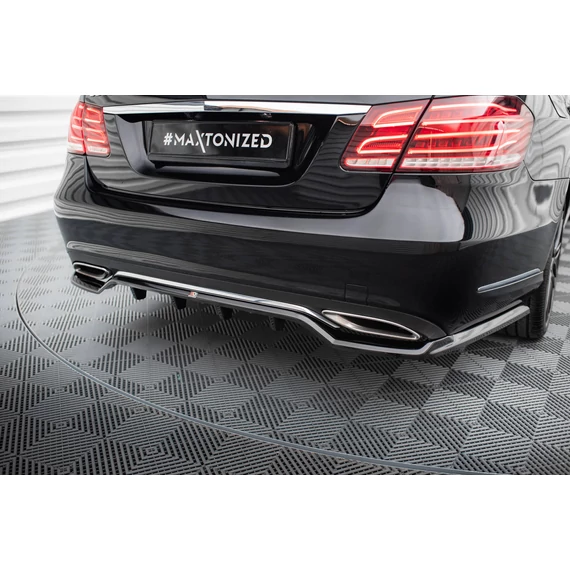 Rear Splitter (with vertical bars) Mercedes-Benz E W212 Facelift