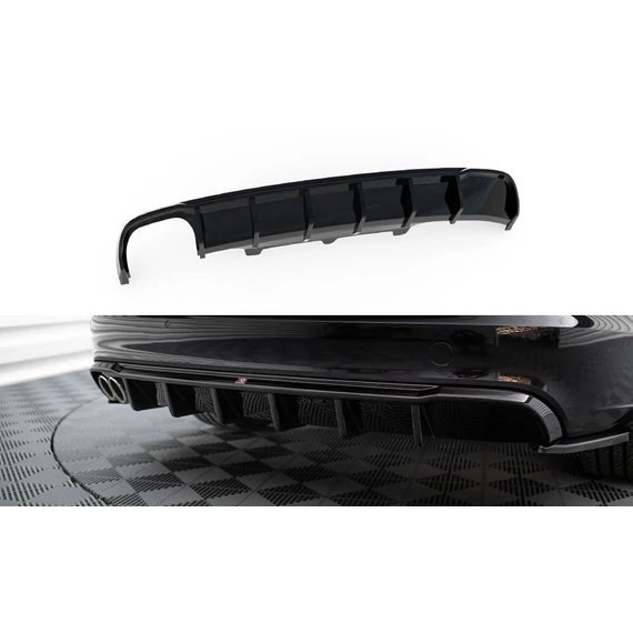 Hátsó Diffúzorok Audi A6 Avant C7 (Single side dual exhaust version)