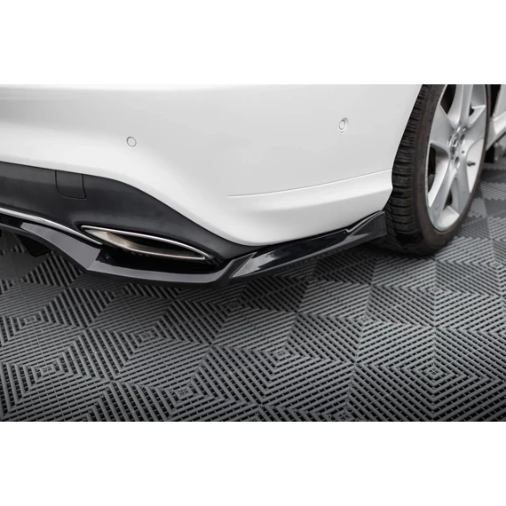 Rear Splitter (with vertical bars) Mercedes-Benz CLA C117 Facelift