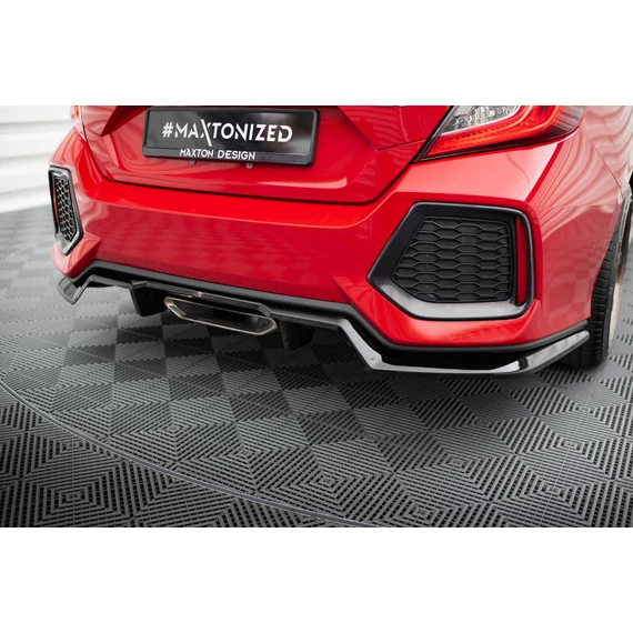 Rear Splitter (with vertical bars) Honda Civic SI Mk10