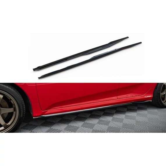 Side Skirts Diffusers Honda Civic SI Mk10