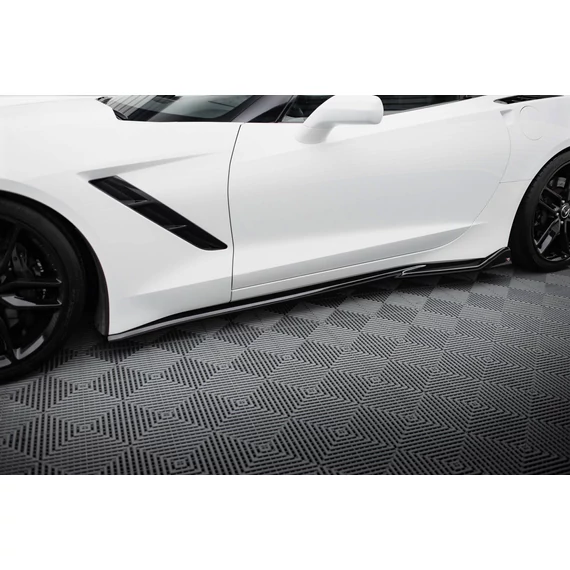 Side Skirts Diffusers V.2 Chevrolet Corvette Stingray C7