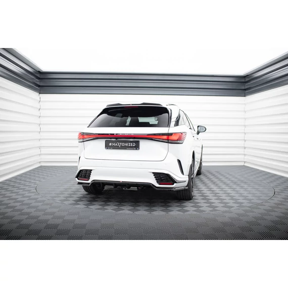 Rear Splitter (with vertical bars) Lexus RX F-Sport Mk5