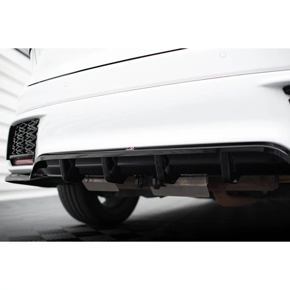 Rear Splitter (with vertical bars) Lexus RX F-Sport Mk5