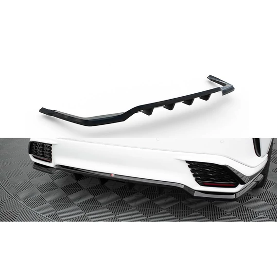 Rear Splitter (with vertical bars) Lexus RX F-Sport Mk5