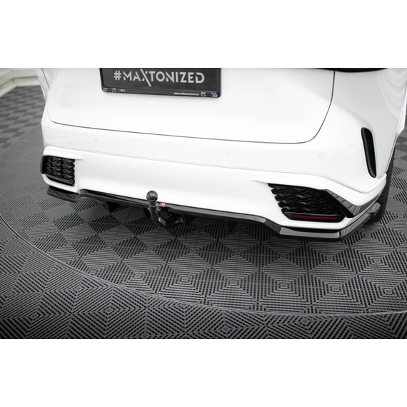 Rear Splitter (with vertical bars) Lexus RX F-Sport Mk5