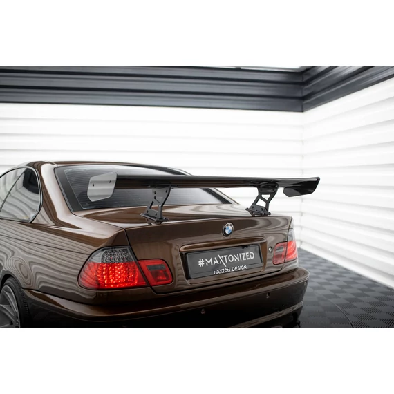 Carbon Spoiler With Internal Brackets Uprights BMW 3 Coupe E46