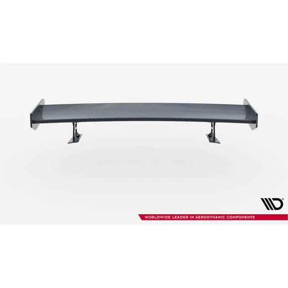 Carbon Spoiler With External Brackets Uprights BMW 3 Coupe E46