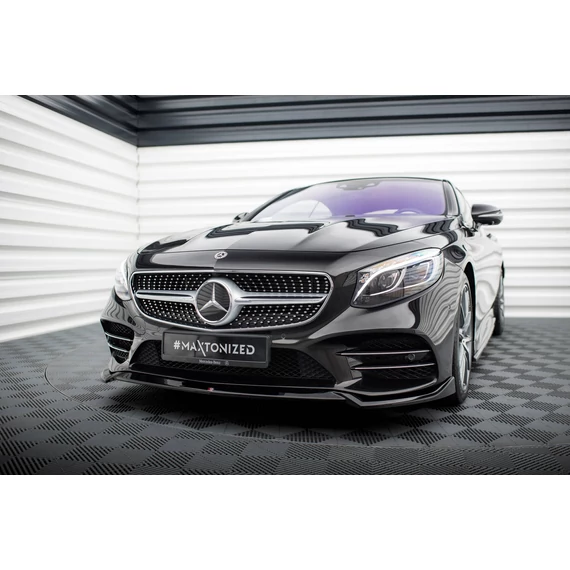 Első Splitter V.1 Mercedes-Benz S Coupe AMG-Line C217 Facelift