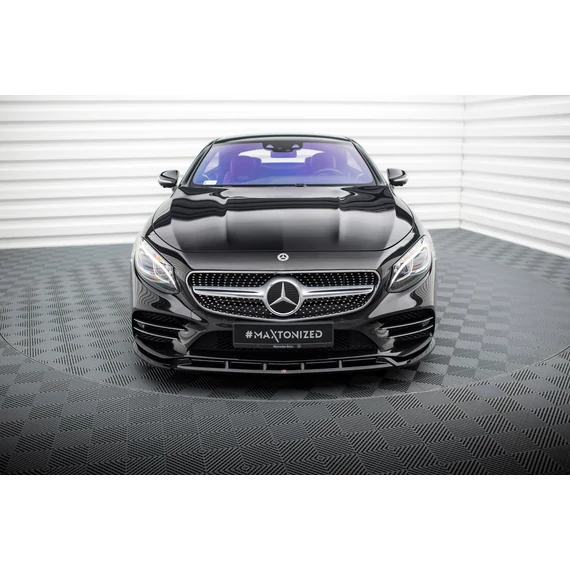 Első Splitter V.2 Mercedes-Benz S Coupe AMG-Line C217 Facelift