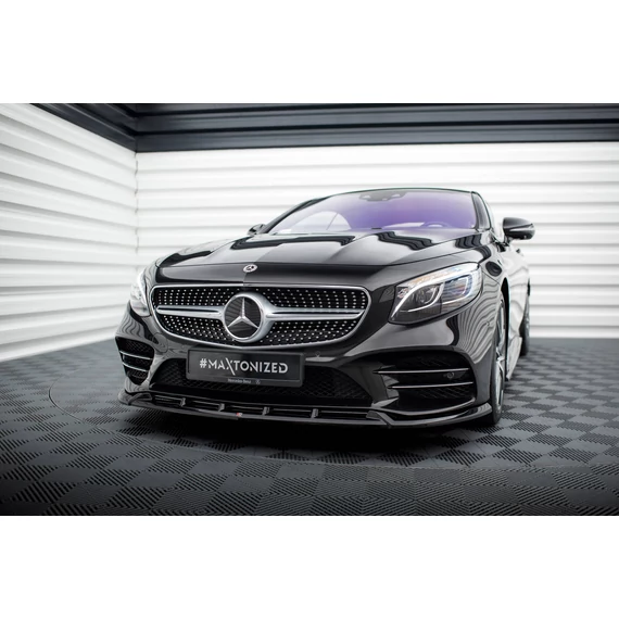 Első Splitter V.2 Mercedes-Benz S Coupe AMG-Line C217 Facelift