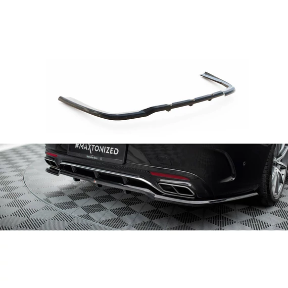 Rear Splitter (with vertical bars) Mercedes-Benz S Coupe AMG-Line C217 Facelift