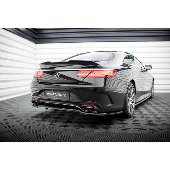 Rear Splitter (with vertical bars) Mercedes-Benz S Coupe AMG-Line C217 Facelift