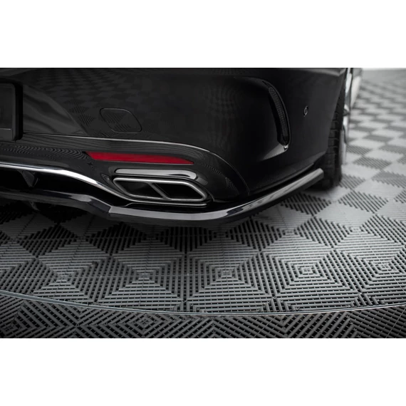Rear Splitter (with vertical bars) Mercedes-Benz S Coupe AMG-Line C217 Facelift